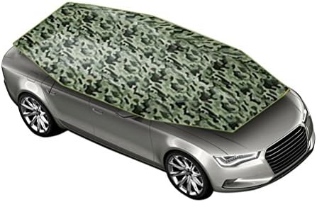 XSPOLVE Automatic Folded Movement Car Tent Sunshade Waterproof Cover,Camouflage