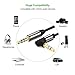 UGREEN 3.5MM Right-Angled Stereo Audio Cable 90 Degree for Car, Apple iPhone, iPod, iPad, Samsung,Smartphones, Tablets and Speakers