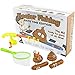 Fairly Odd Novelties Fishing for Floaters Bath Game – Funny Poop-Themed Bathroom Fishing Game for All Ages, Interactive Toilet Toy, Brown