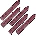 Yoption 5 Pieces Sealing Wax Sticks Set Without Wicks for Wax Seal Stamp (Dark Wine Red)