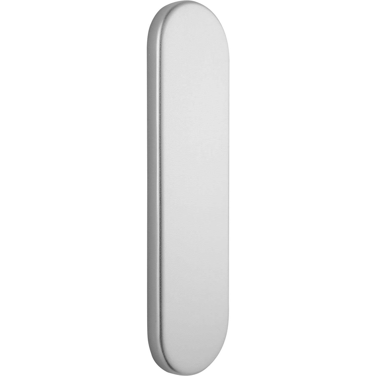 ECO Blind Cover (Keyhole Cover) for Rosettes Perforation UG, Blind Shield Round, Aluminium Silver Anodised