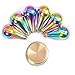 Ayuqi Fidget Spinner High Speed Tri-spinner Steel Hand Spinner EDC Toy Helps Reduce Stress, Relief anxiety, Perfect For ADHD, Autism, Boredom,Time Killer