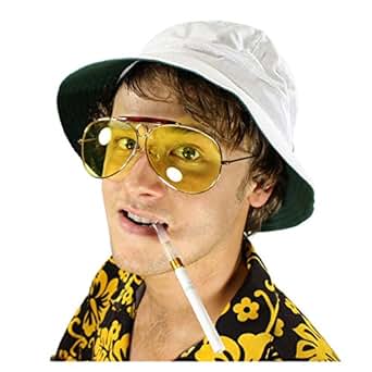 Largemouth Raoul Duke Fear Loathing Driver Costume Kit
