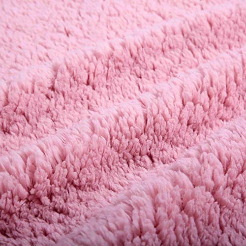 Panku Sherpa Body Pillow Cover with Zipper Super Soft Comfy Pillow Case