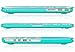 Kuzy - Lace Rubberized Hard Case for Older MacBook Pro 15.4 inch with Retina Display A1398 15 inch Plastic Shell Cover - Lace Teal