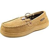 Weatherproof 761561 Men Round Toe Canvas Slipper