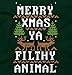 Merry X Filthy Animal Ugly Christmas Sweater Funny Gift Ideas Ladies T-Shirt