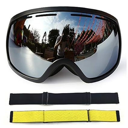  Blue Stones Spherical Mirrors Ski Goggles