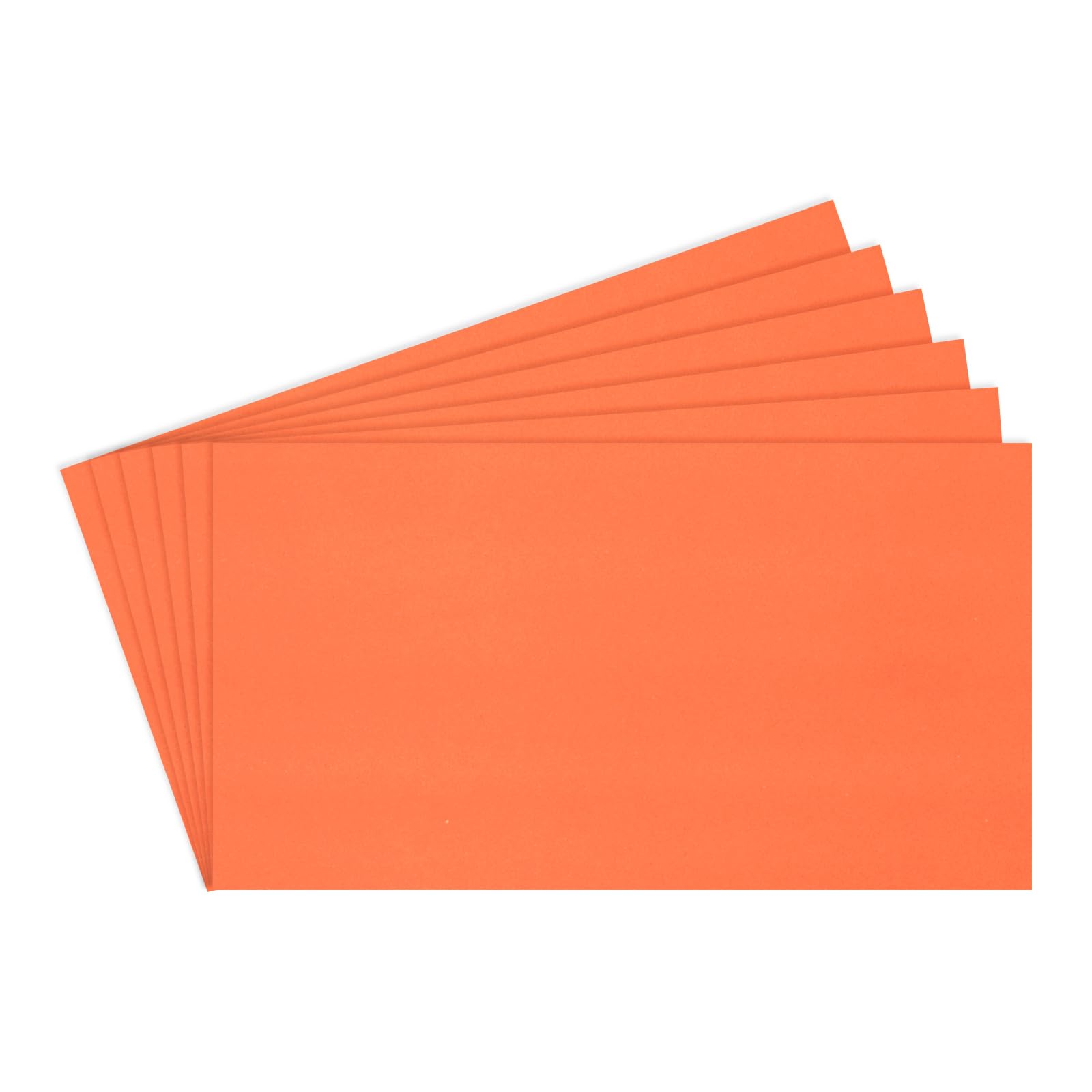 Rebower 6Pcs Foam Sheets Crafts Foam Arts Paper 12 x 8 x 1/16 Inch [for Crafts Project, Scrapbooking, DIY, Party Handicraft, Costumes]-30cm x 20cm x 1.7mm / Orange