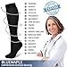 Bluemaple Compression Socks for Women and Men, Best for Running, Athletic Sports, Crossfit, Flight Travel, Suits Nurses, Maternity Pregnancy, Shin Splints, Below Knee High, Assorted 1-S, 6 Pairs