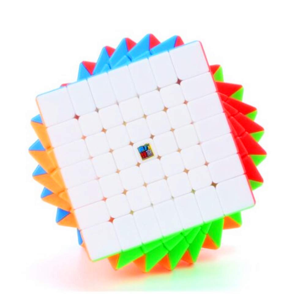 Photo 1 of CuberSpeed moyu meilong 7x7 v2 Moyu MoFang JiaoShi Meilong 7x7 stickerless Magic Cube MFJS MEILONG 7x7x7 Cubing Classroom Meilong 7x7 Speed Cube