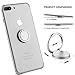 Cell Phone Ring Holder Stand Finger Kickstand Loop Stent 360° Rotary Hand Grip Universal, 4 Packs Ring & Car Hook Mount Bracket for iPhone Ring Samsung Galaxy LG HTC [Great Gift]