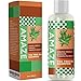 Pure Tea Tree Oil Shampoo for Dandruff Herbal Natural Hair Care with Rosemary Lavender Essential Oils Antibacterial Antifungal Anti Itch Therapeutic Helps Prevent Head Lice and Promotes Hair Growth