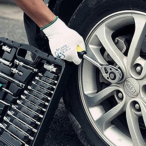 Flexibles Werkzeugkoffer, 46-teilig, für Auto, Motorrad, Reparatur-Set, Handwerkzeug, Heimdienst, Heimwerker-Kit… – Bild 3