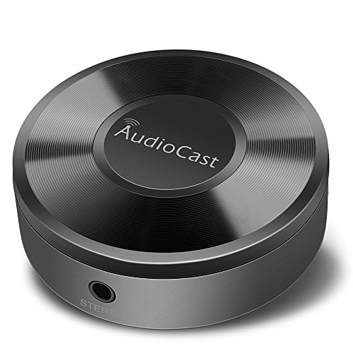 Airplay Receiver, RIVERSONG Wireless Music Receiver Wifi Music Receiver DLNA Airplay Adapter Wifi Audio Receiver, Wireless Audio and Music to Speaker System Multi Room