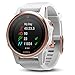 PlayBetter Garmin Fenix 5S Sapphire (Rose Gold with White Band) Power Bundle | Includes HD Screen Protectors, Hard Case & PlayBetter Portable Charger | Multi-Sport Watch, Sapphire | Bundle