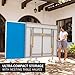 STIGA XTR Professional Outdoor Table Tennis Tables – All Weather Aluminum Waterproof Outdoor or Indoor Design with Net & Post - 10 Minute Easy Assembly Ping Pong Table with Compact Storage