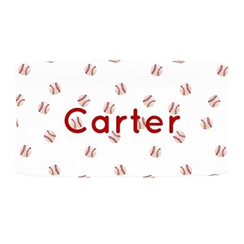 personalized changing pad cover