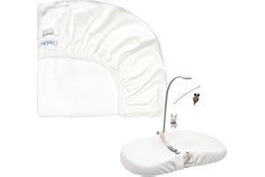 CHILDLIKE 2-Pack Waterproof Changing Pad Cover,Soft Baby Nursery Diaper Changing Pad Sheets,Contour Changing Pads Liners,Change Pad Cover,Ultra-Soft & Breathable,Fits Skip Hop,Keekaroo Peanut,Machine Washable