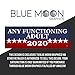 Blue Moon Graphics Any Functioning Adult 2020 Magnet Magnetic Bumper Sticker 9x3 Car Truck Decal Political Presidential Election Made in USA Stocking Stuffer