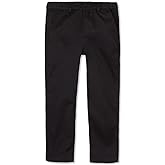 LittleSpring Boys School Uniform Pants Pull On Elastic Waist