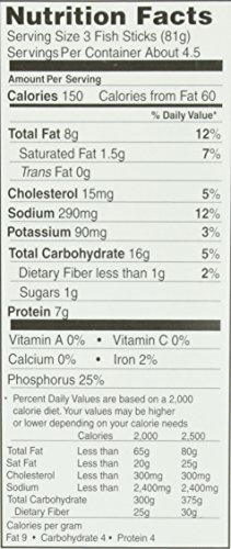 3 Dr+Praegers+Lightly+Breaded+Sticks