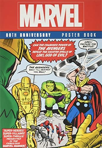 MARVEL 80TH ANNIVERSARY POSTER BOOK