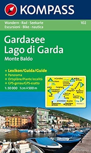 Download Carte touristique : Lago di Garda, Monte Baldo PDF