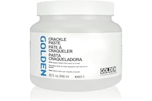 GOLDEN ARTIST COLORS Golden Acryl Med 32 Oz Crackle Paste