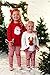 Mud Pie Baby Girls' Little Santa Tunic, Red, White, Gold, Medium