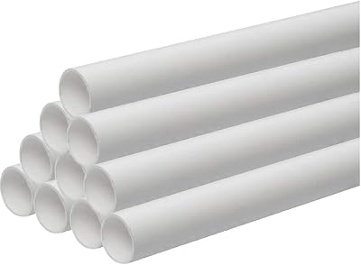 FloPlast White 21.5mm Solvent Weld Overflow Pipe 4x1m Cut to Size