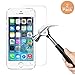 Jarmor iPhone SE/ 5S/ 5C/ 5 Glass Screen Protector Tempered Glass Screen Protector for iPhone SE/ 5S/ 5C/ 5 with [9H Hardness][2.5D Round Edge] [Crystal Clear] [Anti-Scratch] [No-Bubble] (2 Pack)