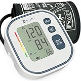 Home Blood Pressure Monitor - Approved for Upper Arm Use - Digital Blood Pressure Machine - Accurate Blood Pressure Cuff Standard Size - BP Cuff - BP Monitor Arm - Recommended by iProven