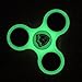 Nicpay EDC Fidget Hand Spinner Toy Stress Reducer - Ultra Fast Bearings Fidget Toys for Adults and Kids (Glow In The Dark)