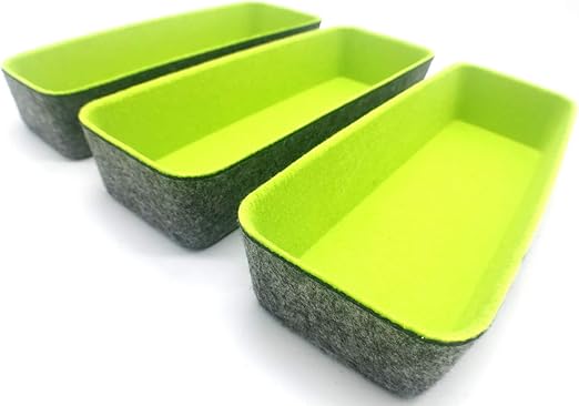 Amazon Com Welaxy Office Supplies Drawer Organizers Trays Storage