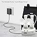 IBERLS Car Charger for DBPOWER, Sylvania, RCA, Portable DVD Player, 12V DC Power Car Cigarette Plug Portable DVD Player Power Cord to 5.5x2.1mm with 8 Connectors Car Adapter 6.5FT (White)
