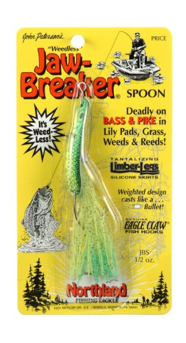 Northland tackle 1/2 oz. jaw-breaker spoon lure, parake…