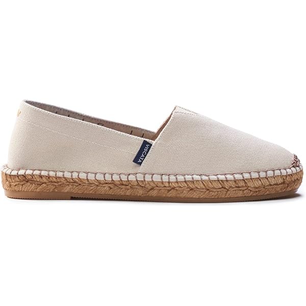 Viscata Beige Portbou Canvas Espadrilles Amazon.com | VISCATA Portbou - Beige EU43 | Loafers & Slip-Ons main image 3
