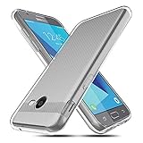 For Samsung Galaxy J3 Emerge / J3 Prime / J3 Mission / J3 Eclipse / J3 2017 / J3 Luna Pro / Sol 2 / Amp Prime 2 / Express Prime 2 Case, OEAGO Ultra Slim Thin Premium Flexible Soft TPU Case (Clear)