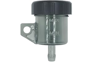 LE LEFOSSI Universal Motorcycle Foot Rear Brake Master Cylinder Tank Oil Cup Fluid Bottle Reservoir