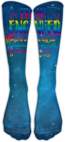 I'm An Engineer So To Save Time Unisex Comfort Over The Calf Tube Socks