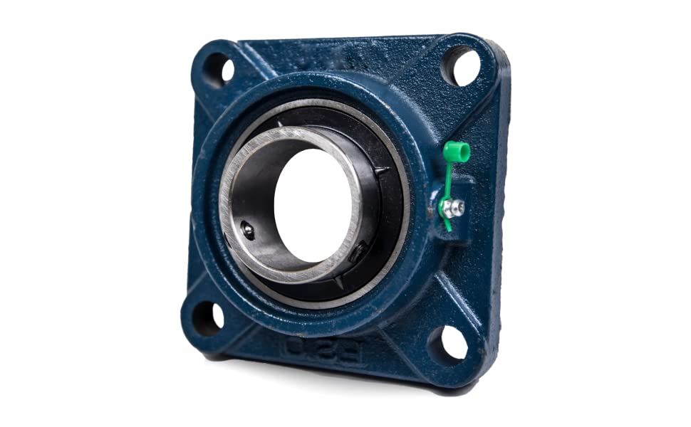 Jeremywell UCF20412 Pillow Block Bearing 3/4 inch Bore, Square, 4Bolt