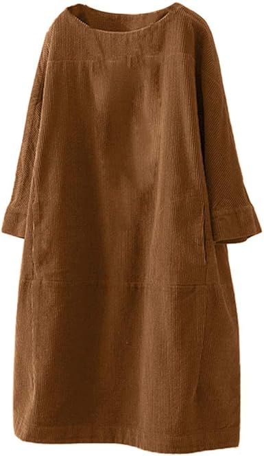 plus size corduroy dress