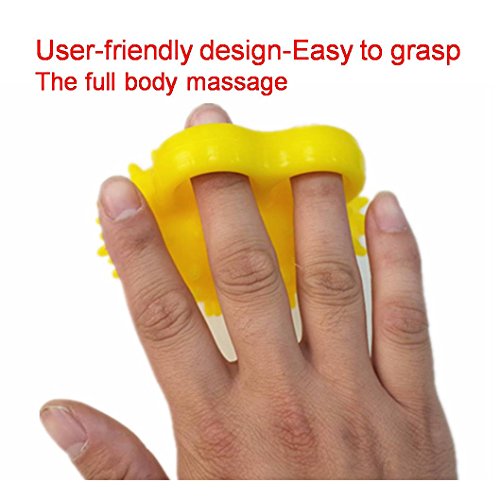 Finger Exerciser Ball & Hand Strengthener, Spiky Massage Ball Highly Recomme Recommended for Physical Therapy,Finger Strength Rehabilitation Trarining Equipment,Stress Reflexology