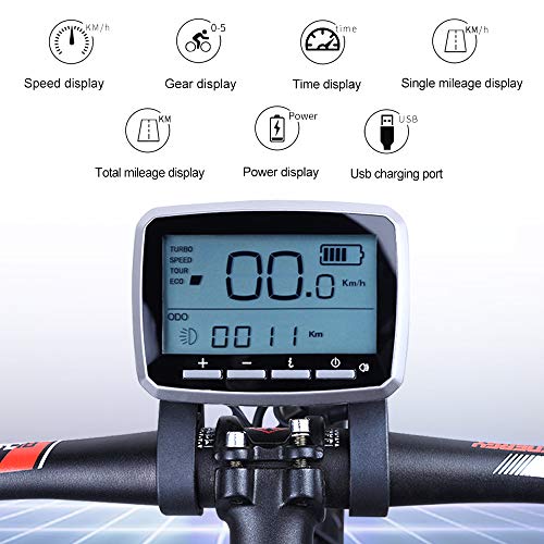 TongSheng TSDZ2 36V 250W 350W 48V 500W Torque Sensored DIY eBike Mid Drive Crank Motor Kit