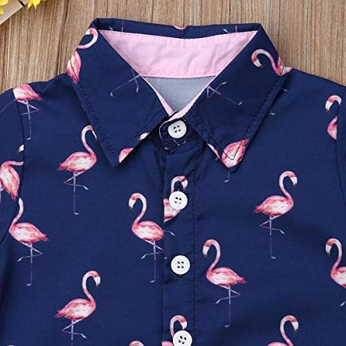 baby boy flamingo shirt