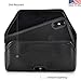 Turtleback Holster Designed for iPhone 11 Pro (2019) iPhone Xs (2018) and iPhone X (2017) Belt Case Black Leather Pouch with Executive Belt Clip, Horizontal
