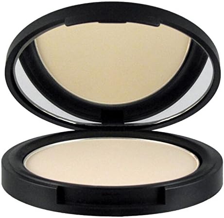 JES Organics Natural Organic Infused Pressed Translucent Prep & Set Powder (Sheer Light)