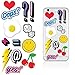 iDecoz Oops Reusable Vinyl Decal Sticker Skin For ALL Cell Phones & Cases / iPhone 7 / 7 Plus / 6 / 6 Plus / 6S / 6S Plus / SE / 5S / 5C / 5 / Galaxy / MacBook Laptop iPad Water Bottle & More!