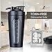 Big Water Bottle Large New Material Tritan 1 Gallon/2.2L Dishwasher Safe Motivational Time Maker Plastic Hot Cold Water Container Big Capacity Leakproof BPA Free for Fitness Camping Bicycle Gym